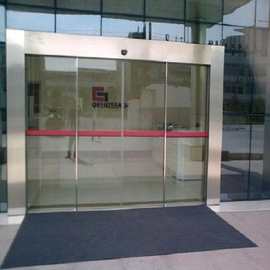 北京安装地弹簧玻璃门,玻璃自动门